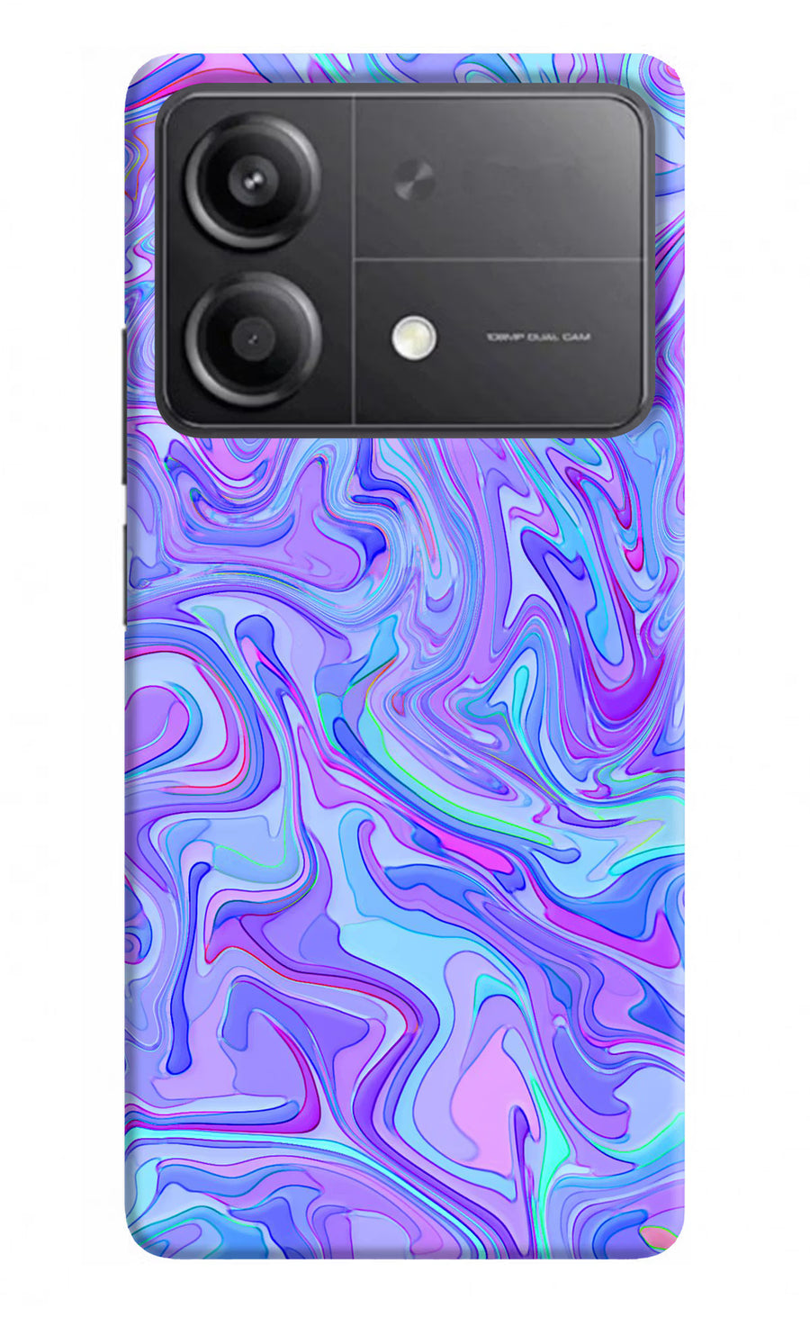 Glitter Poco X6 Neo Back Cover, Hard case
