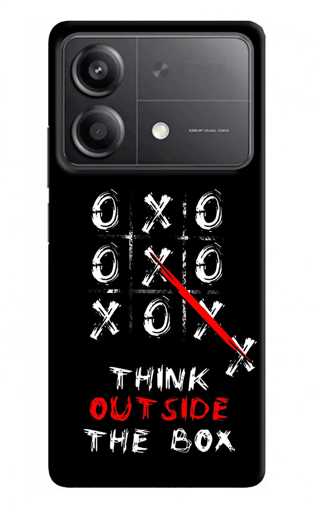 Think out of the BOX Poco X6 Neo Back Cover