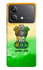 Satyamev Jayate Flag Poco X6 Neo Back Cover