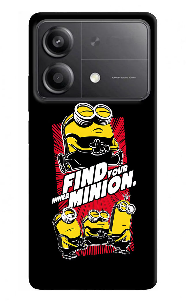 Find your inner Minion Poco X6 Neo Back Cover