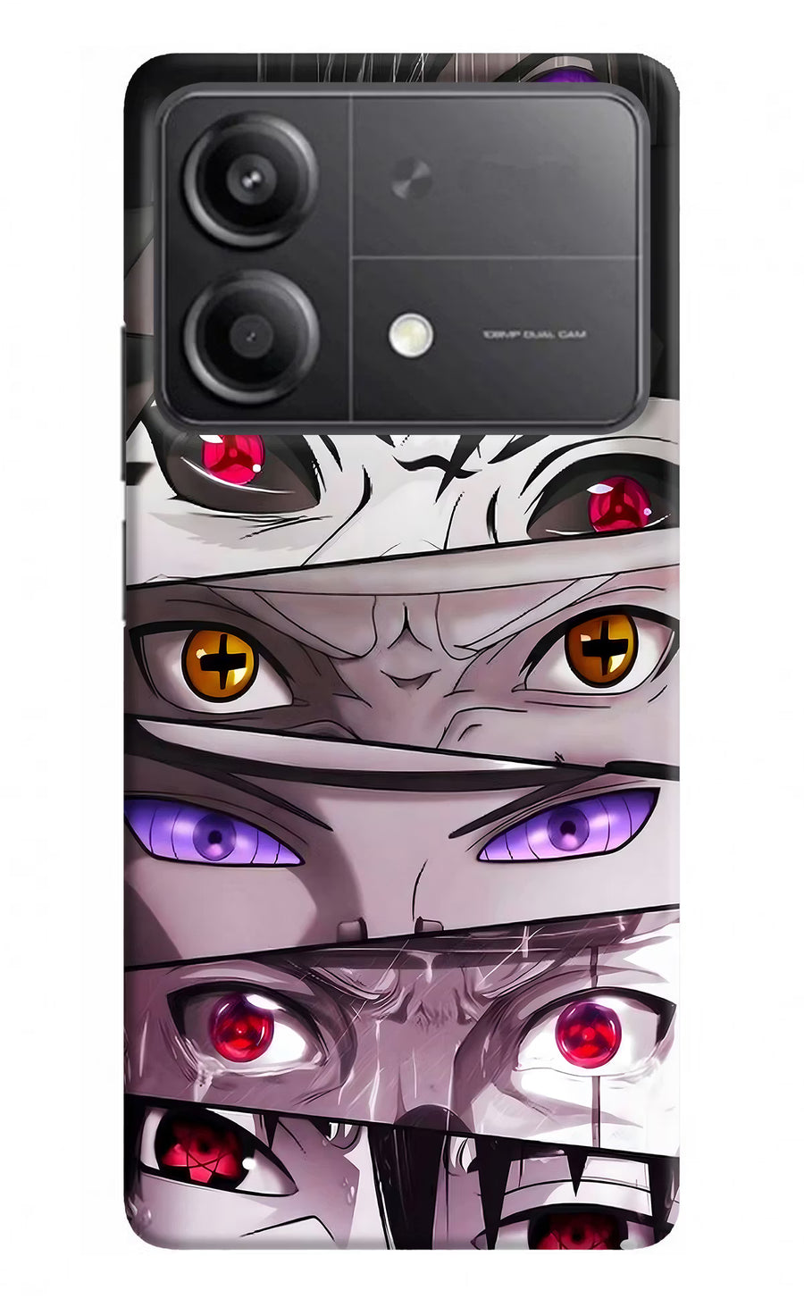 Naruto Anime Poco X6 Neo Back Cover, Hard case