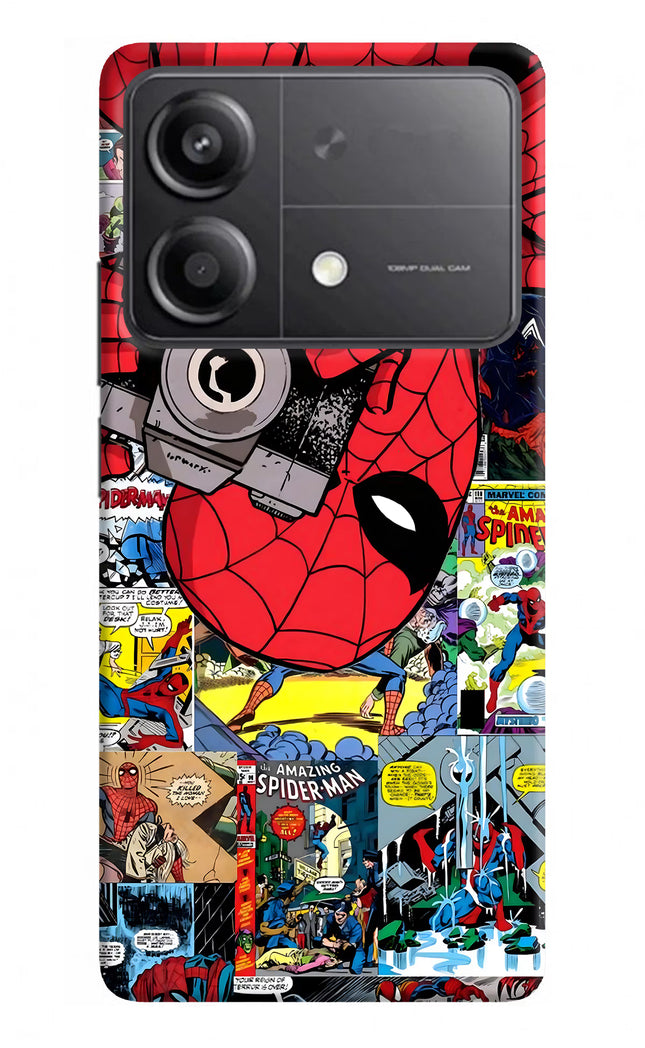 Spider Man Poco X6 Neo Hard Case Back Cover by Casekaro