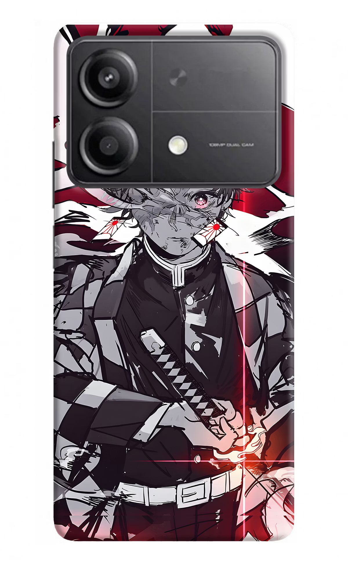 Demon Slayer Poco X6 Neo Back Cover