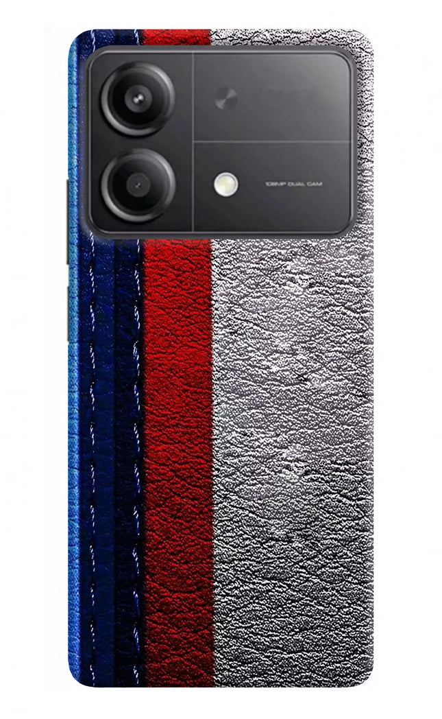 BMW Stripes Poco X6 Neo Back Cover