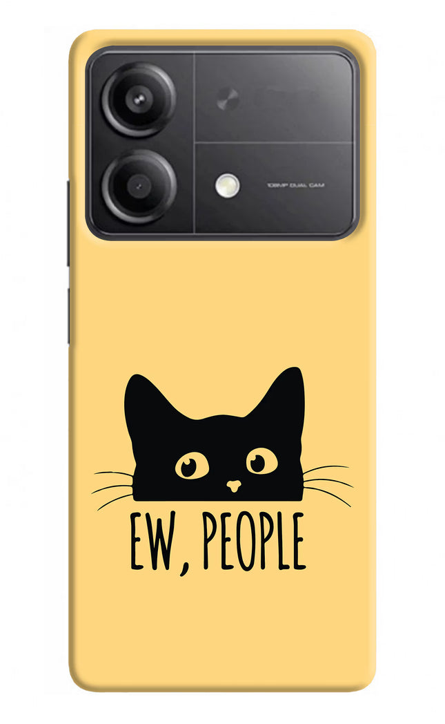 Ew People Catitude Poco X6 Neo Back Cover
