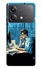 Focused Hustler (AI Generated) Poco X6 Neo Back Cover