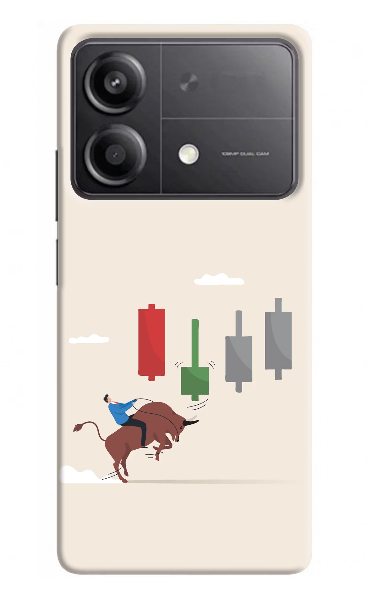 Bull Trading Momentum Poco X6 Neo Back Cover
