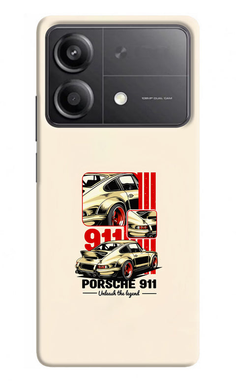 Classic Porsche 911 Poco X6 Neo Back Cover