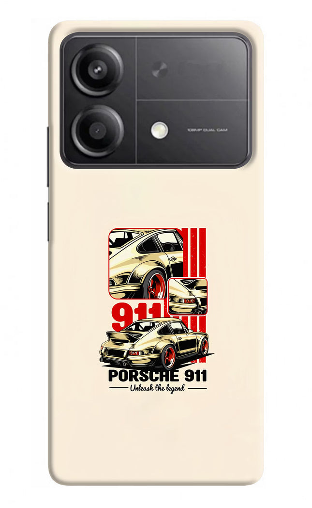 Classic Porsche 911 Poco X6 Neo Back Cover