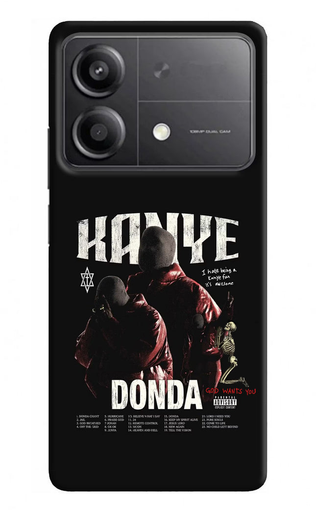 Donda Kanye West Poco X6 Neo Back Cover