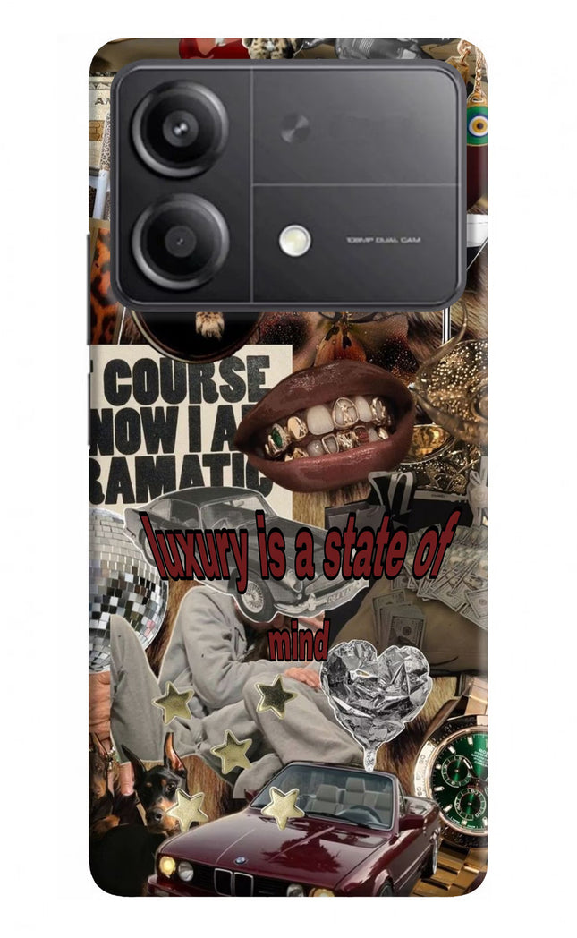 Luxury Poco X6 Neo Back Cover