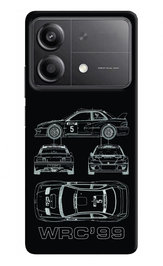 WRC'99 Poco X6 Neo Back Cover