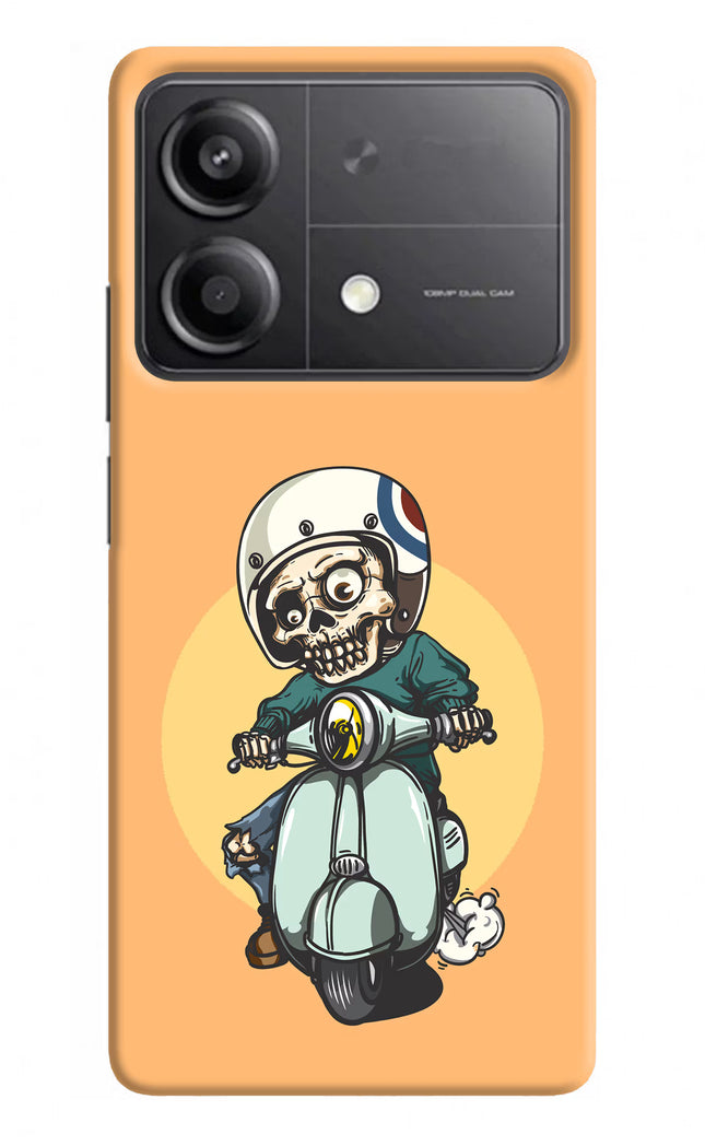Undead Biker Poco X6 Neo Back Cover