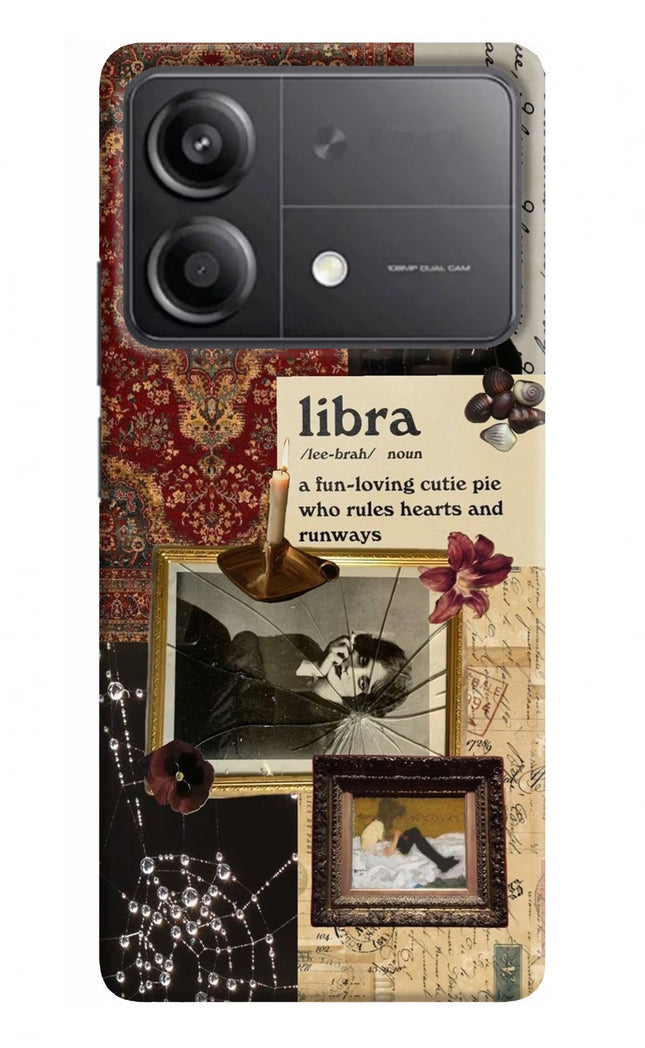 Libra Zodiac Poco X6 Neo Back Cover