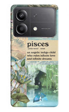 Pisces Zodiac Poco X6 Neo Back Cover