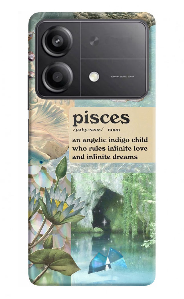Pisces Zodiac Poco X6 Neo Back Cover