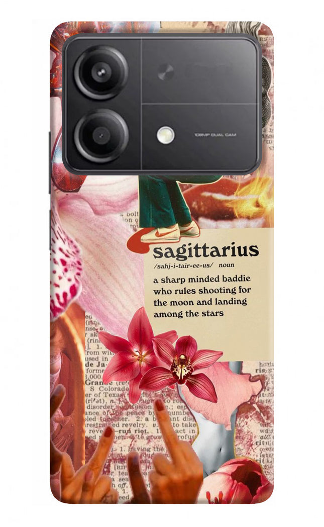 Sagittarius Zodiac Poco X6 Neo Back Cover