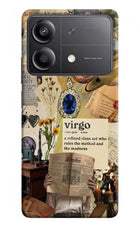 Virgo Zodiac Poco X6 Neo Back Cover