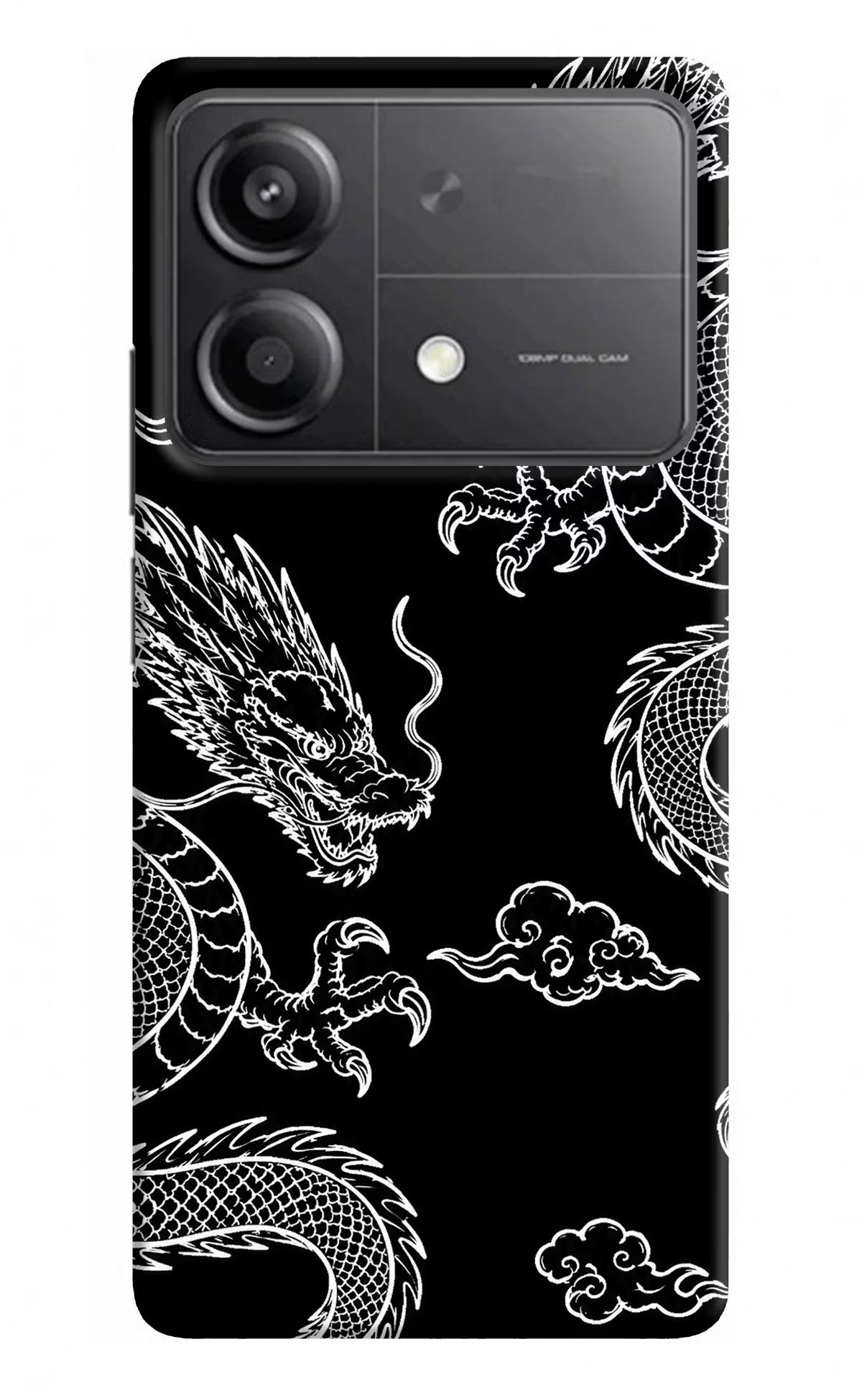 Twin Dragons Poco X6 Neo Back Cover