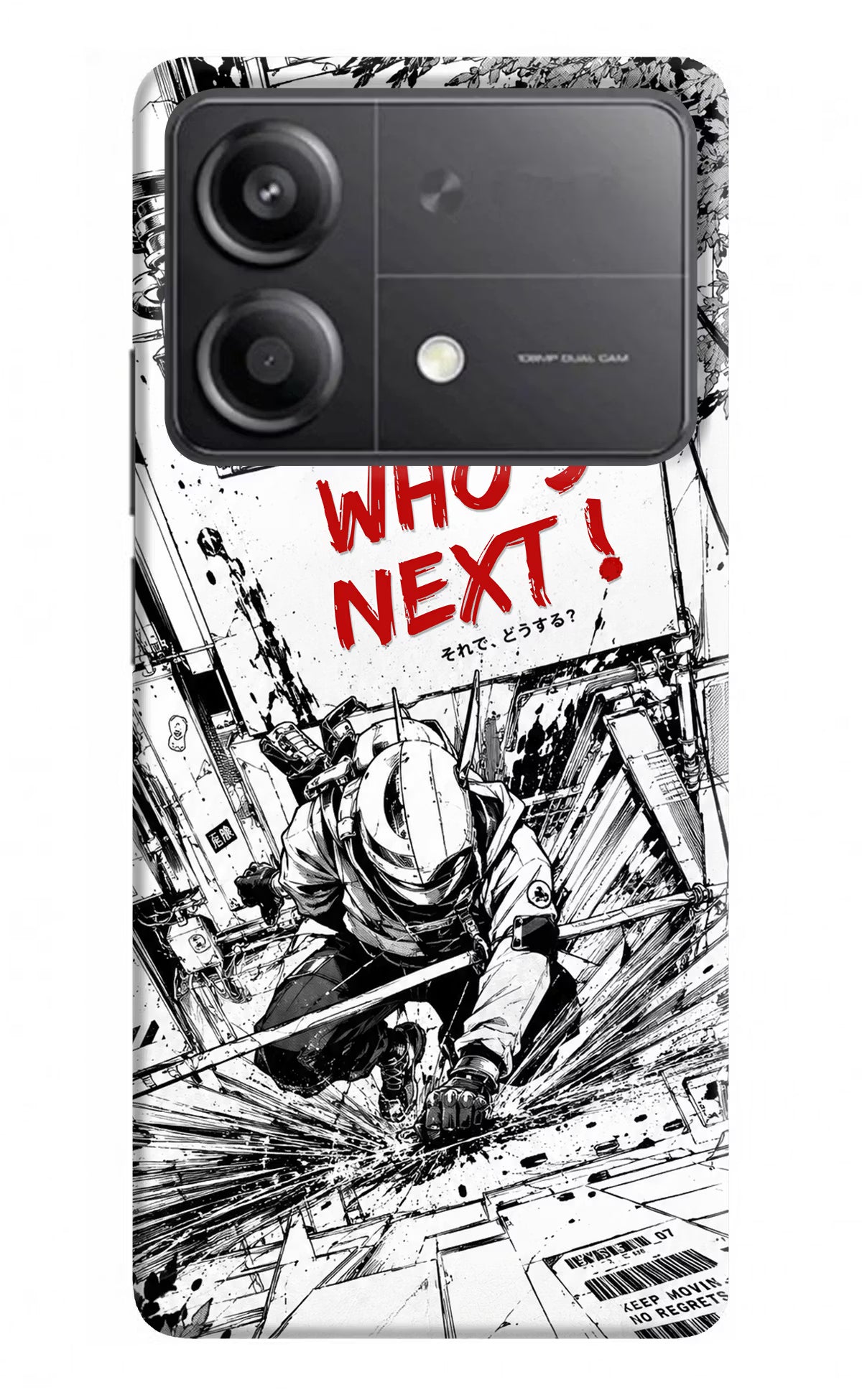 Who's Next Poco X6 Neo Back Cover