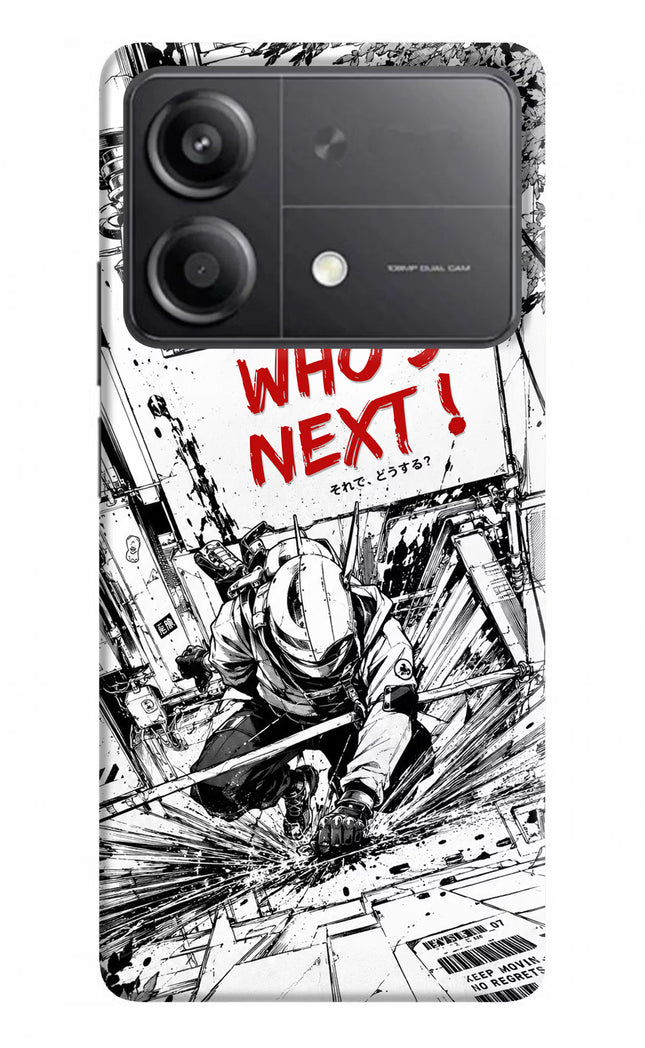 Who's Next Poco X6 Neo Back Cover