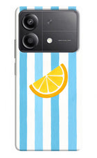 Summer Lemon Poco X6 Neo Back Cover