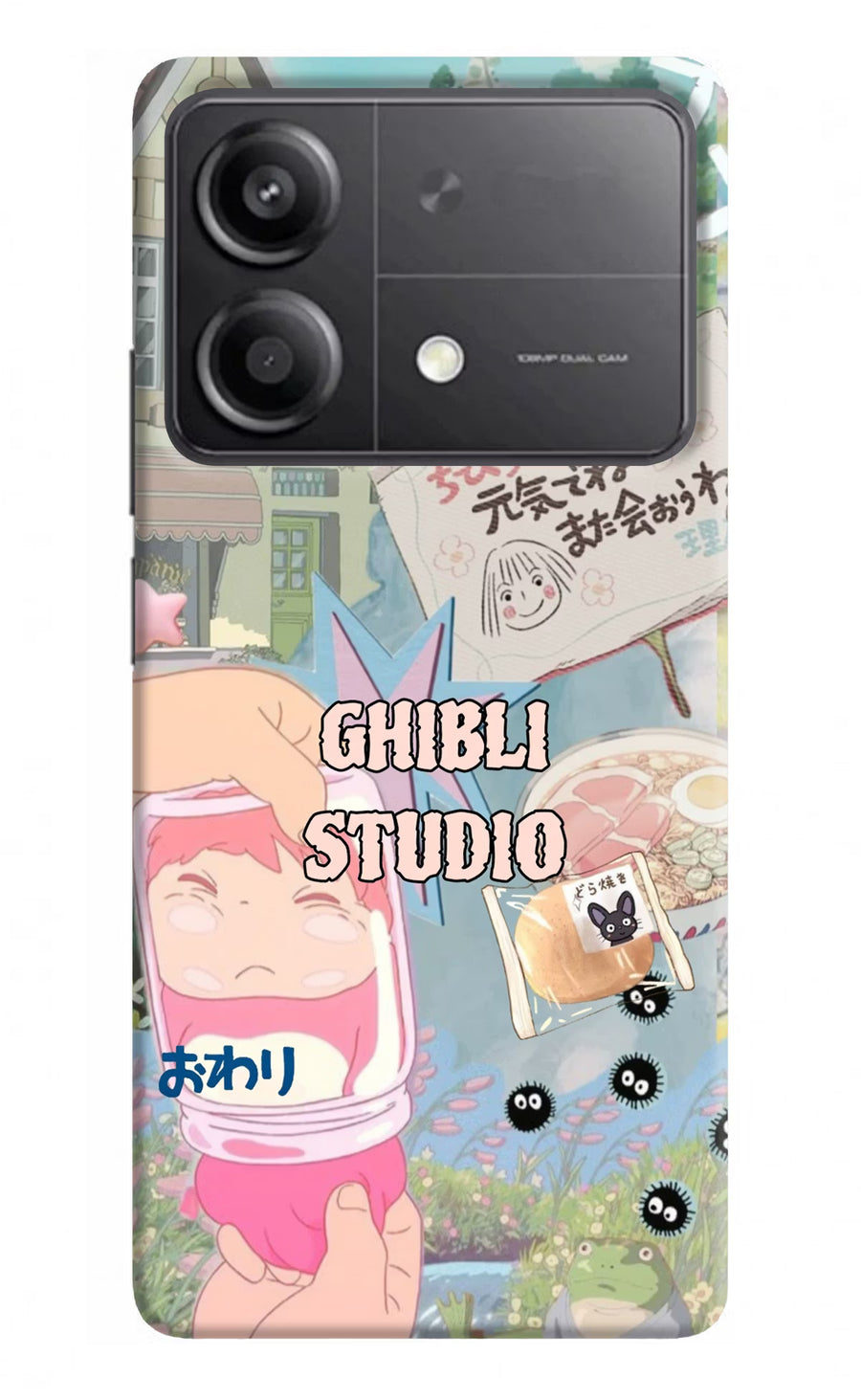 Studio Ghibli Poco X6 Neo Back Cover, Hard case