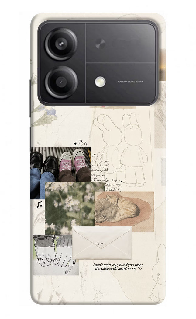 Soft Aesthetic Poco X6 Neo Back Cover