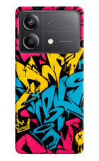 Graffiti Vibe Poco X6 Neo Back Cover