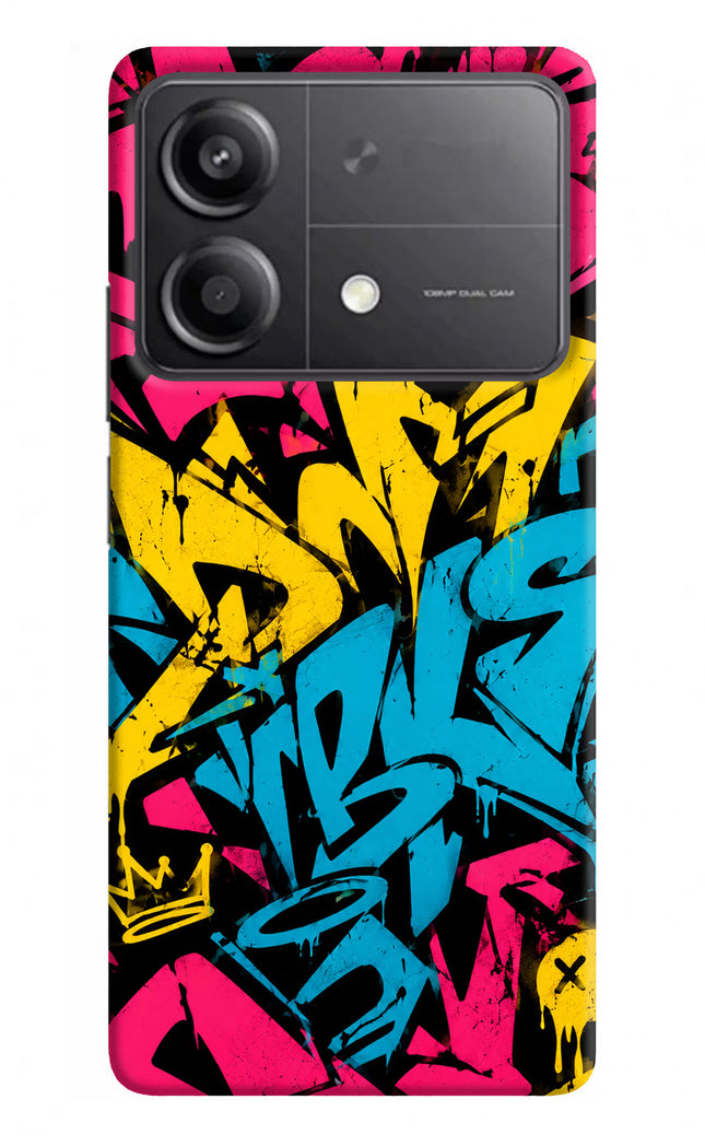 Graffiti Vibe Poco X6 Neo Back Cover