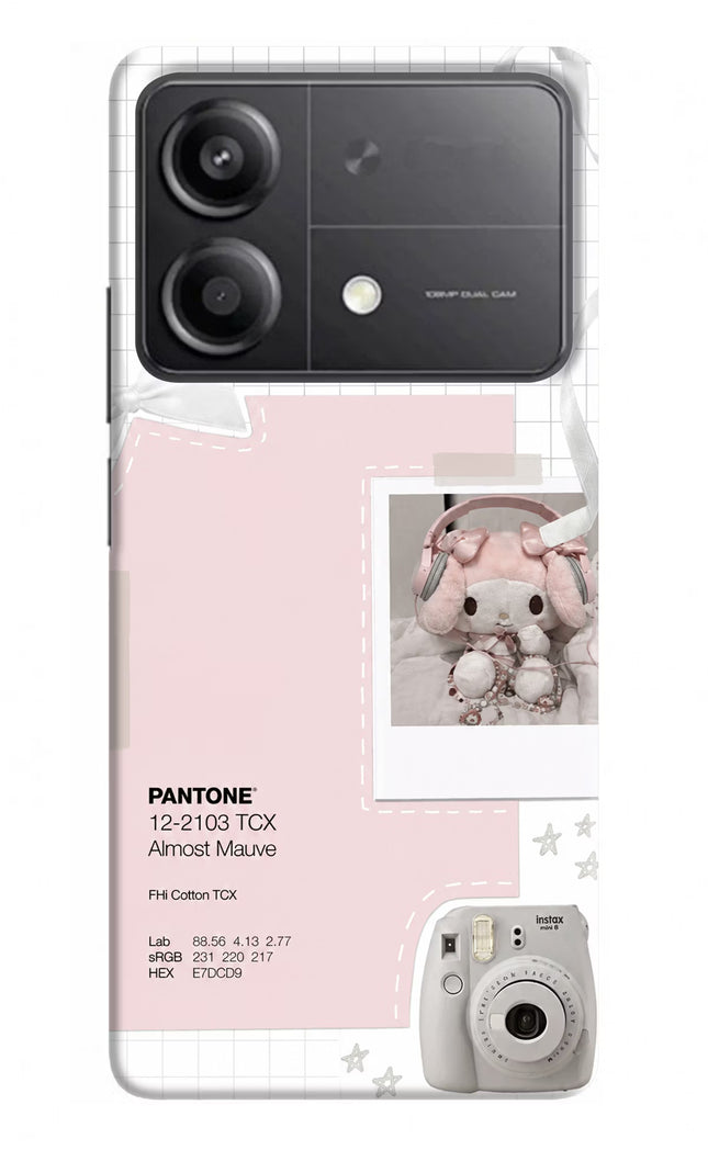 Pantone Asthetic Poco X6 Neo Back Cover