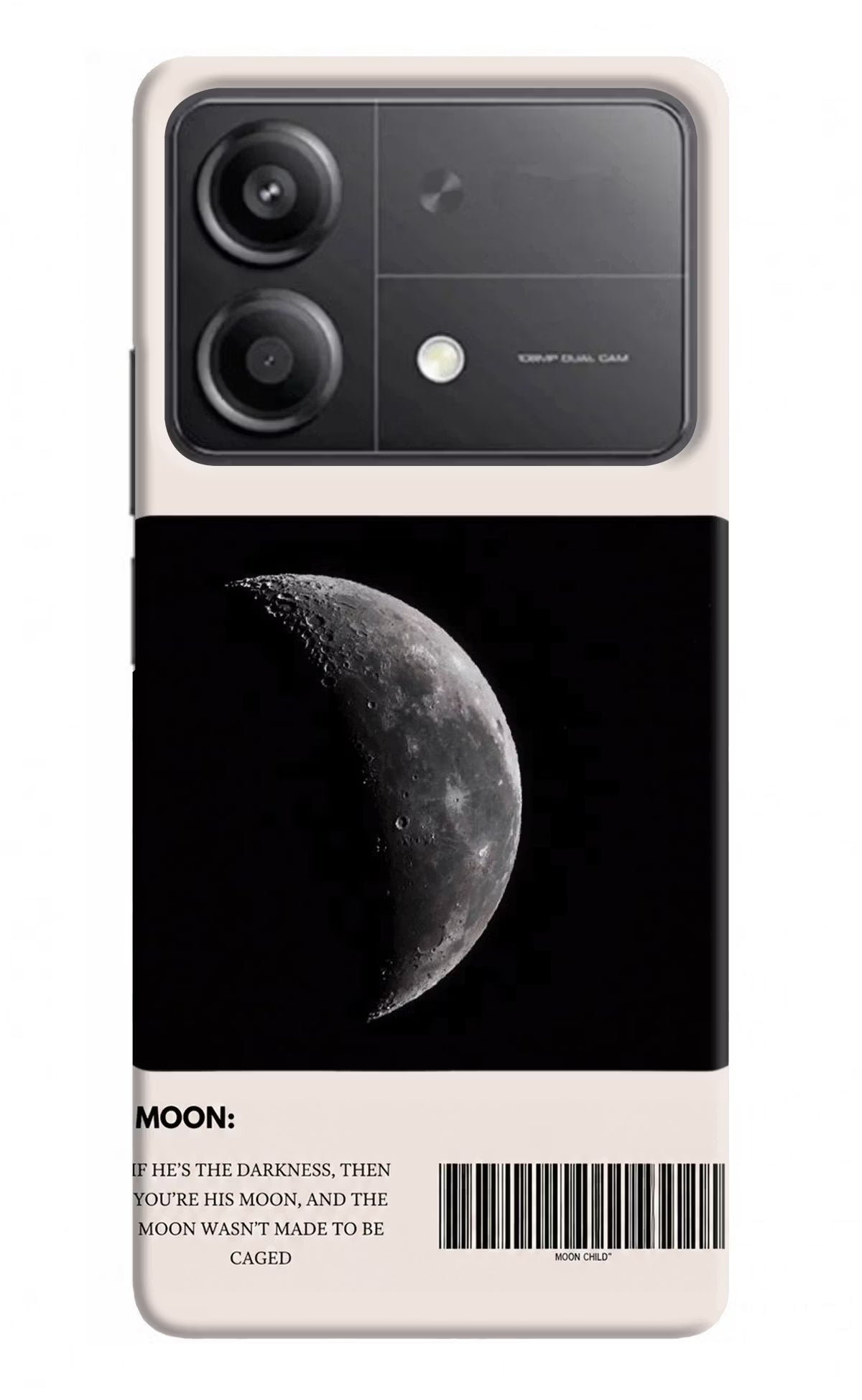 Moon Phase Poco X6 Neo Back Cover