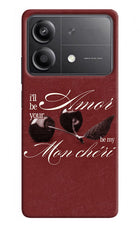 Velvet Cherry Poco X6 Neo Back Cover