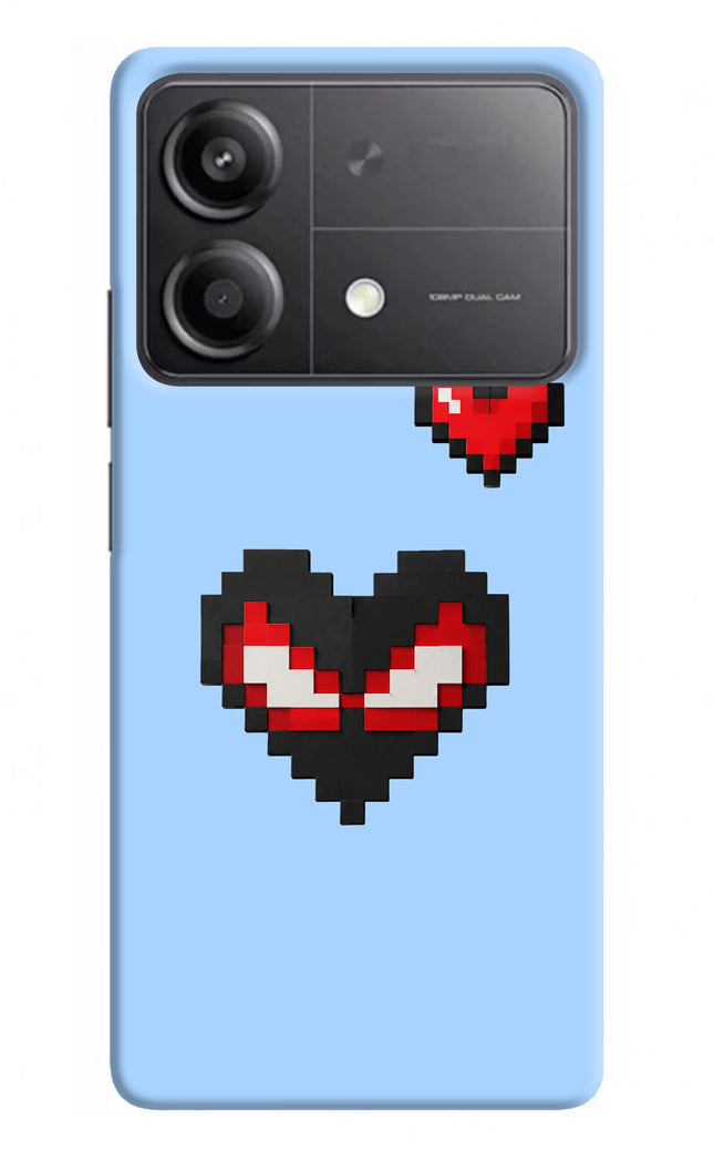 Peter Heart Poco X6 Neo Hard Case Back Cover by Casekaro