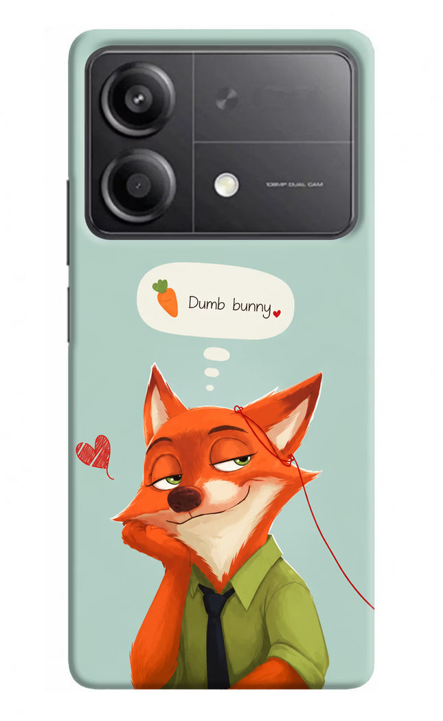 Nick Charm Poco X6 Neo Back Cover