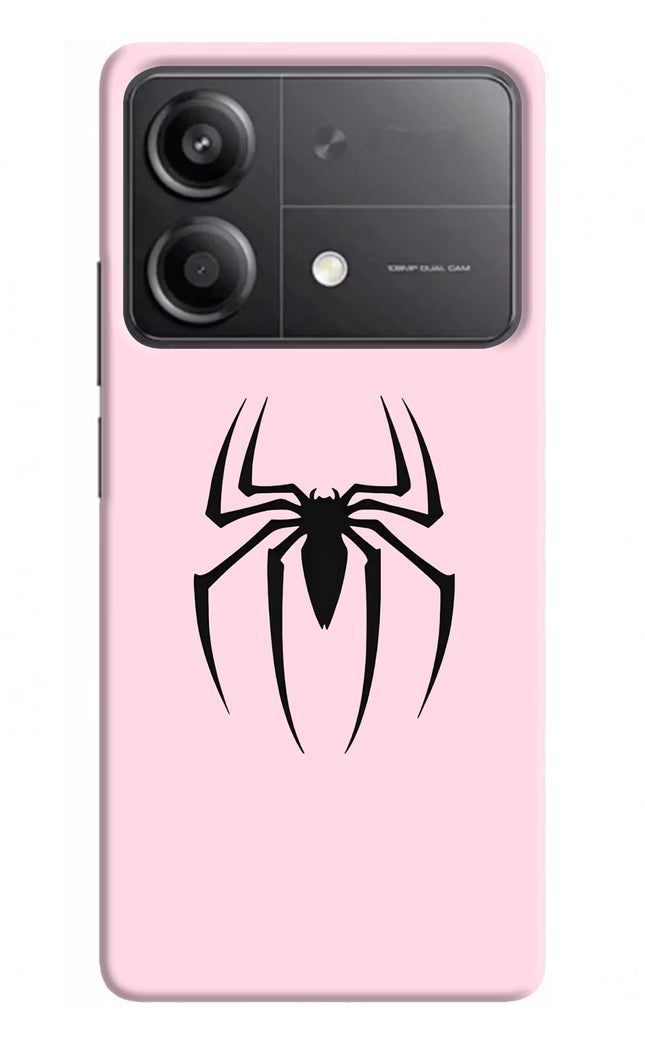 Peter Symbol Poco X6 Neo Hard Case Back Cover by Casekaro