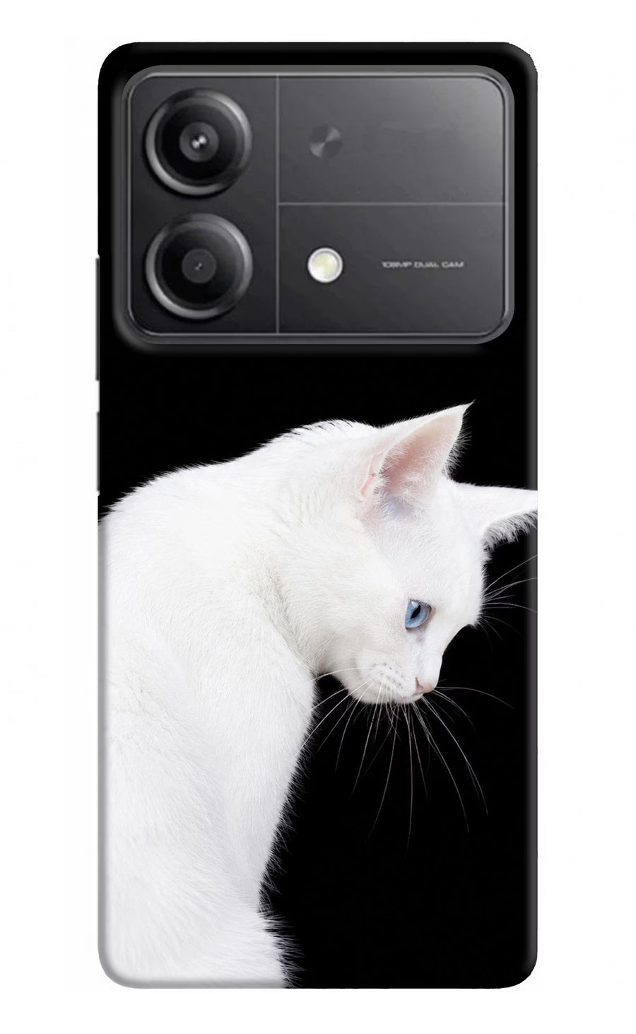 Snow Gaze Poco X6 Neo Back Cover, Hard case