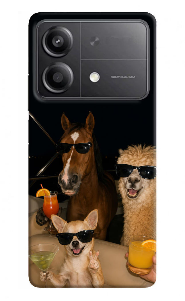 Party Squad Poco X6 Neo Back Cover