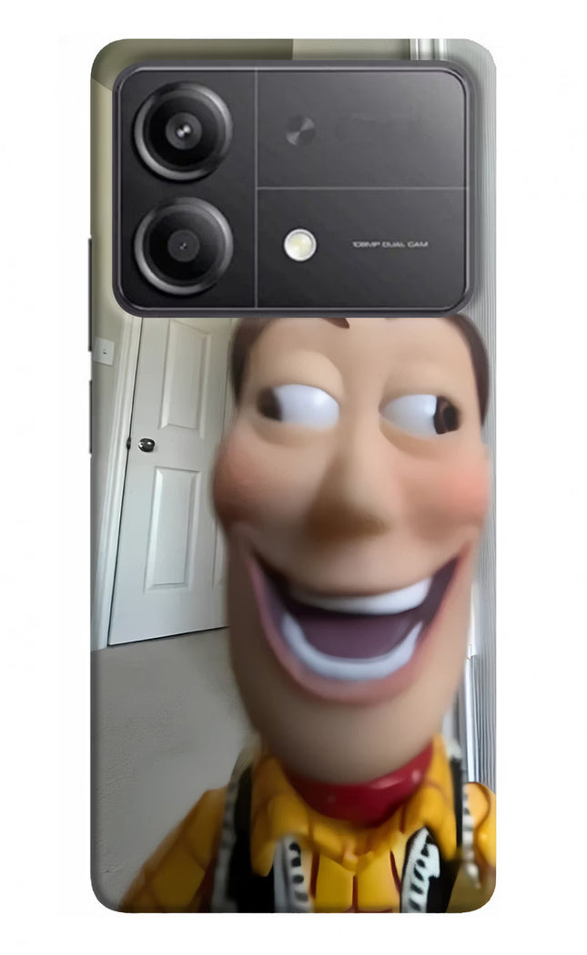Side Eye Woody Poco X6 Neo Back Cover