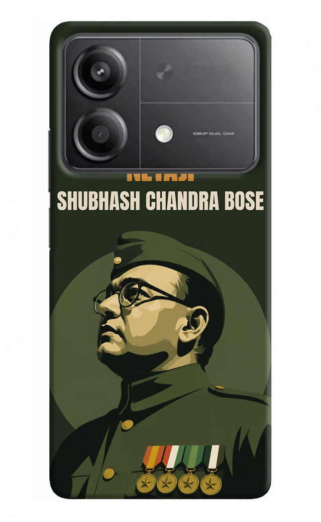 Netaji Legacy Poco X6 Neo Back Cover