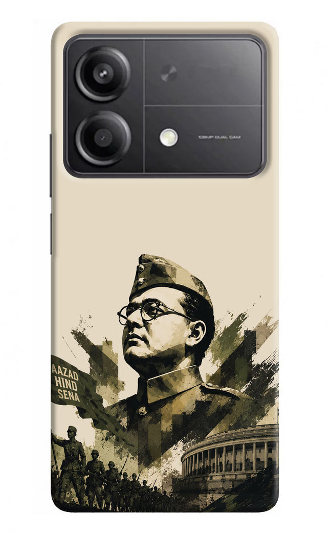 Netaji Rising Poco X6 Neo Back Cover