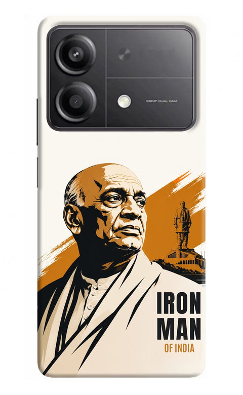 Chandrashekhar Azad Fearless Poco X6 Neo Back Cover