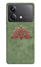 Lotus Grace Poco X6 Neo Hard Case Back Cover by Casekaro