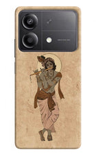Krishna Poco X6 Neo Hard Case Back Cover by Casekaro