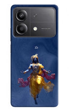 Cosmic Krishna Poco X6 Neo Hard Case Back Cover by Casekaro