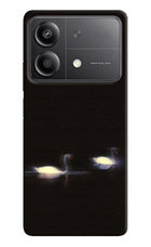 Silent Swans Poco X6 Neo Hard Case Back Cover by Casekaro