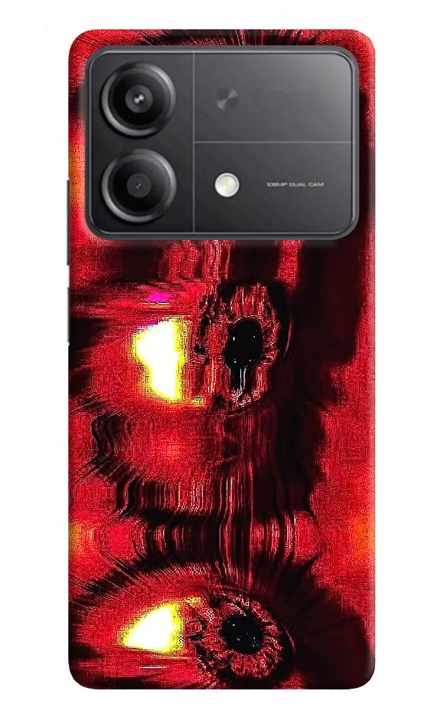 Fire Eye Poco X6 Neo Hard Case Back Cover by Casekaro