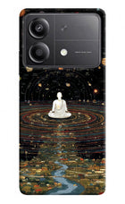 Space Monk Poco X6 Neo Hard Case Back Cover by Casekaro