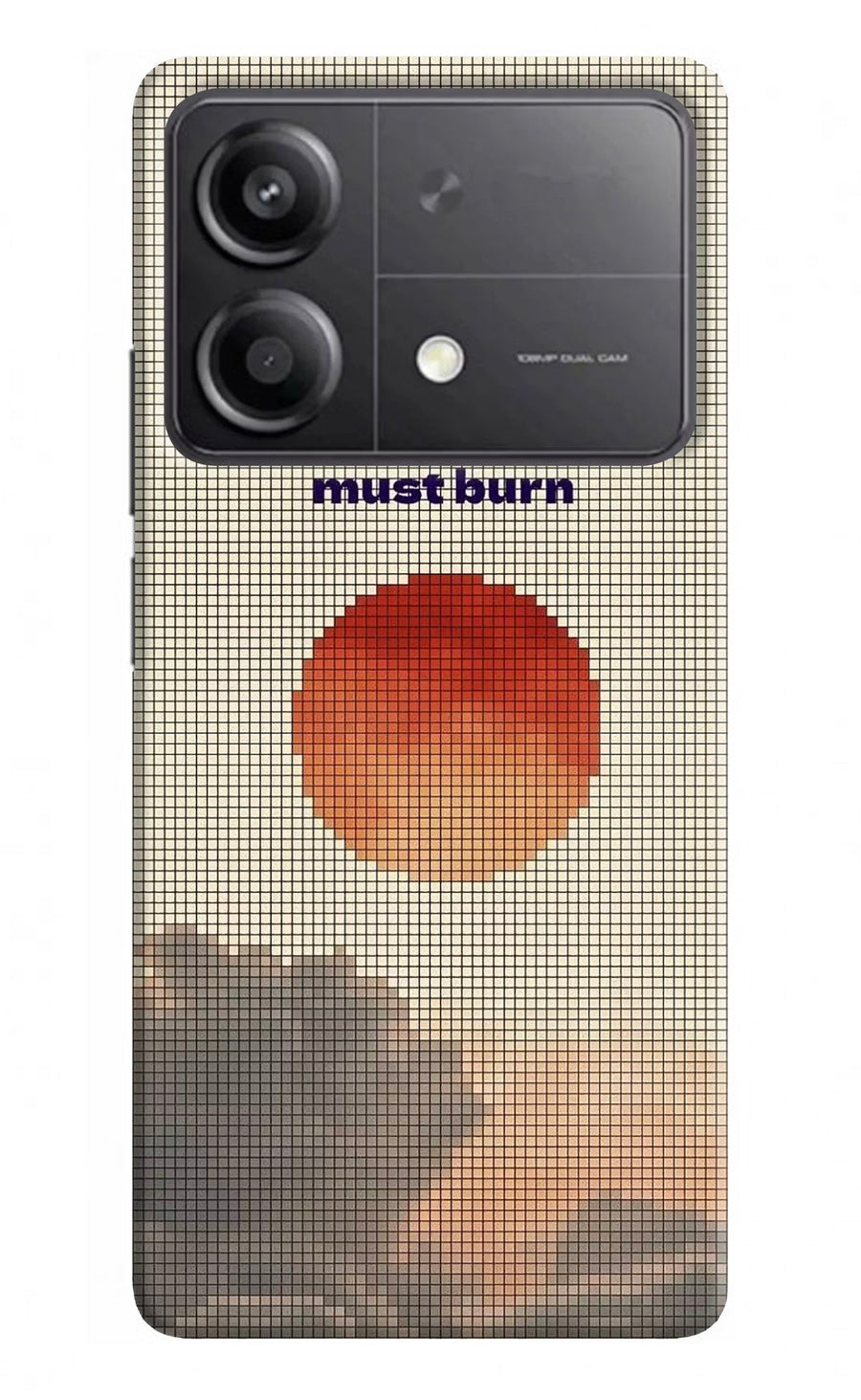 Pixel Sun Poco X6 Neo Back Cover, Hard case