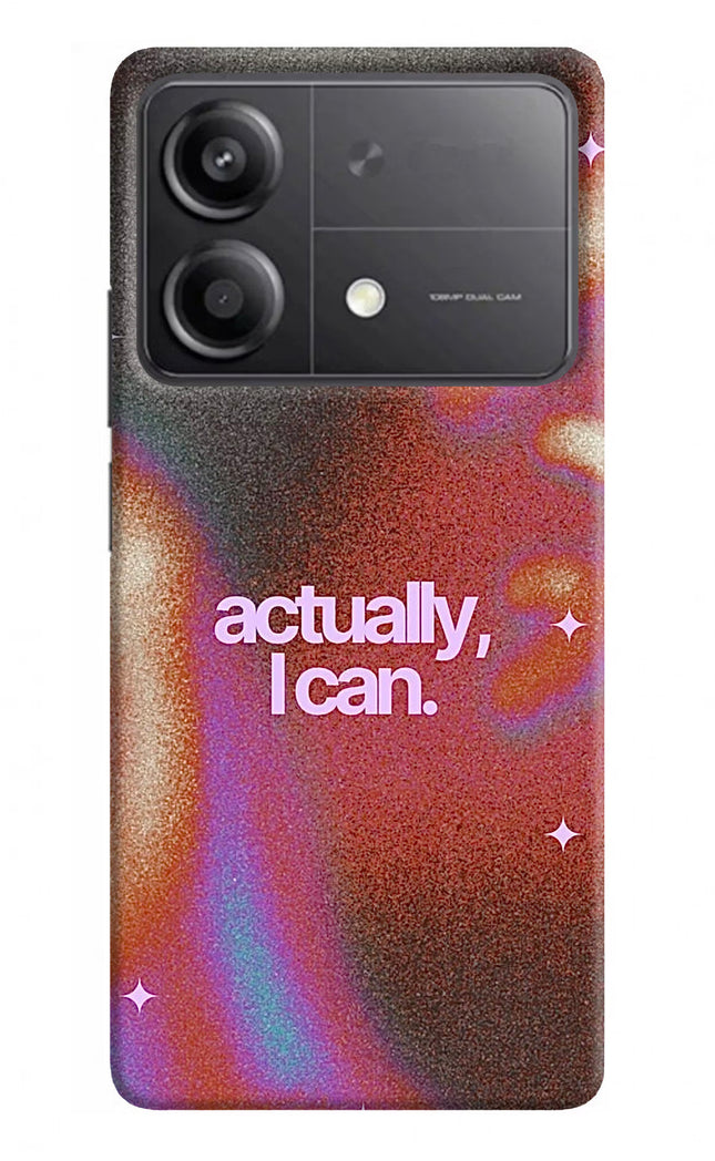 Pink Aura Poco X6 Neo Hard Case Back Cover by Casekaro